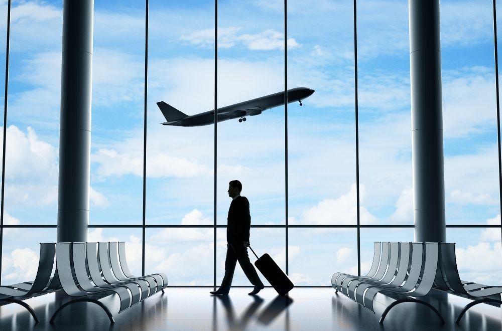 Businessman At Airport