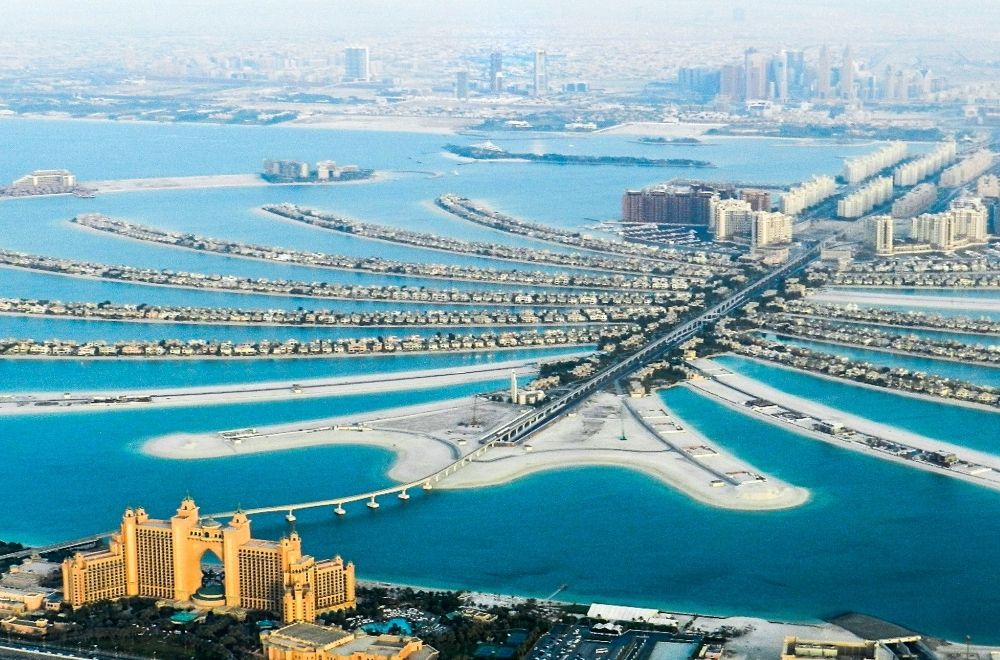 Aerial View Of Dubai