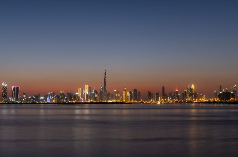 Dubai Skyline Waterside
