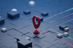 Business Location Shown On 3D Map