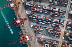 Aerial Shot of Export Business