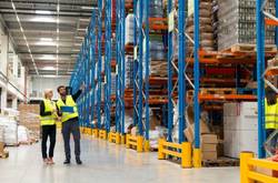 Employees In Industrial Warehouse