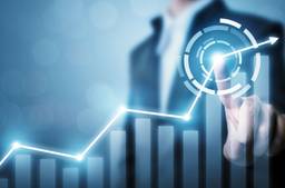 Stock Photo Of A Successful Business Thanks To A Business Plan