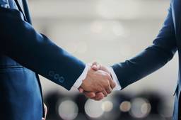 Business Men Shaking Hands