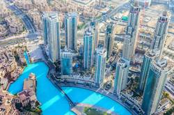 Aerial View Of Dubai