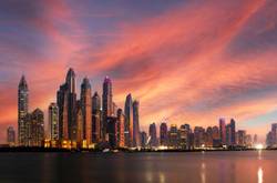 A Dubai City Waterscape Popular For Trading