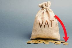 Bag Of Money Labelled "VAT"