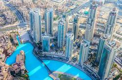 Aerial View Of Dubai