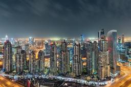 Night Cityscape Dubai