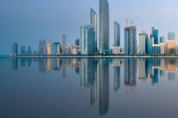 Dubai Cityscape Where People Go For Setting Up A Business