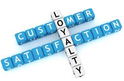 Building Blocks Reading "Customer", "Loyalty" And "Satisfaction"