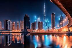 Buildings And Bridge In Dubai